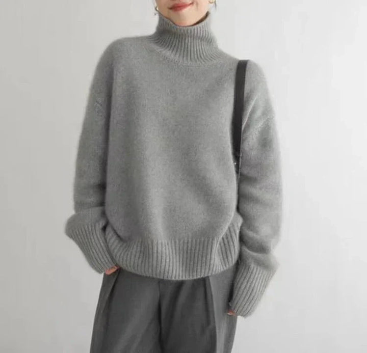 Lena™ | Cashmere Turtleneck Jumper