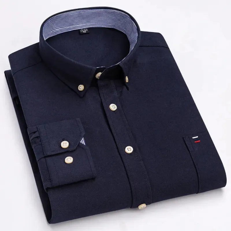 Arnaud™ - Oxford shirt with button-down collar