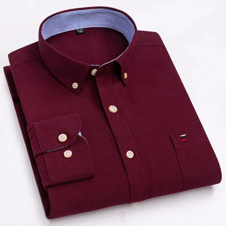 Arnaud™ - Oxford shirt with button-down collar