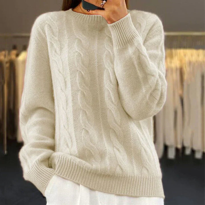 CAROLINE™ | BRAIDED SWEATER