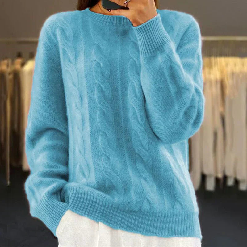 CAROLINE™ | BRAIDED SWEATER