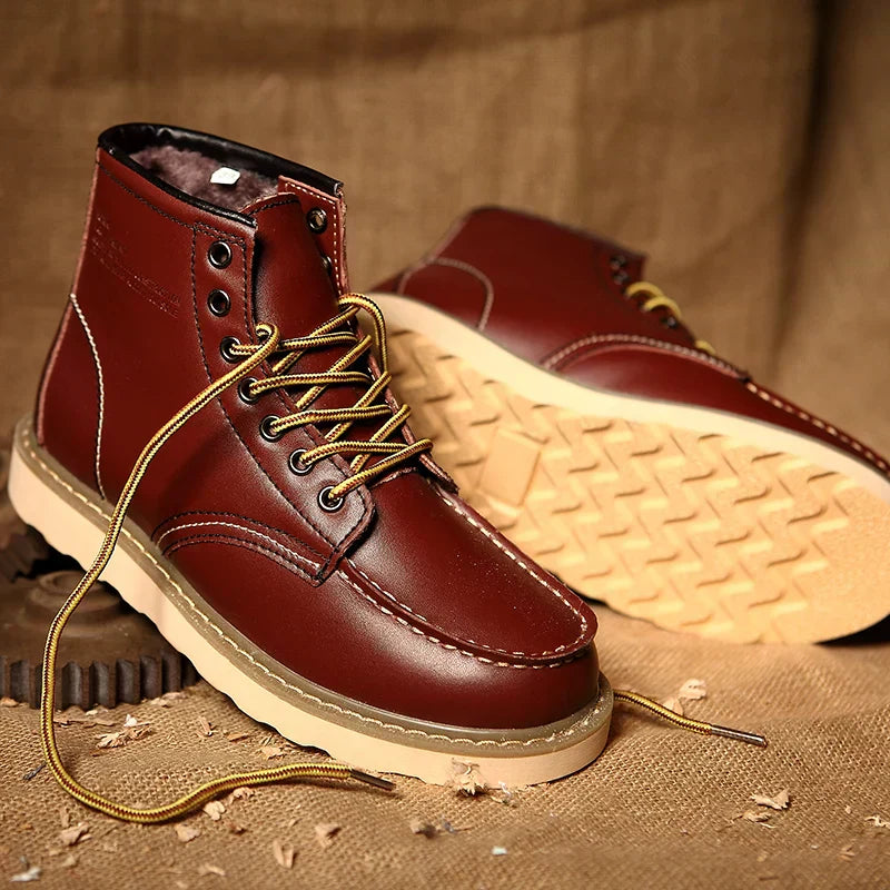 Lars™ | Leather Winter Boots