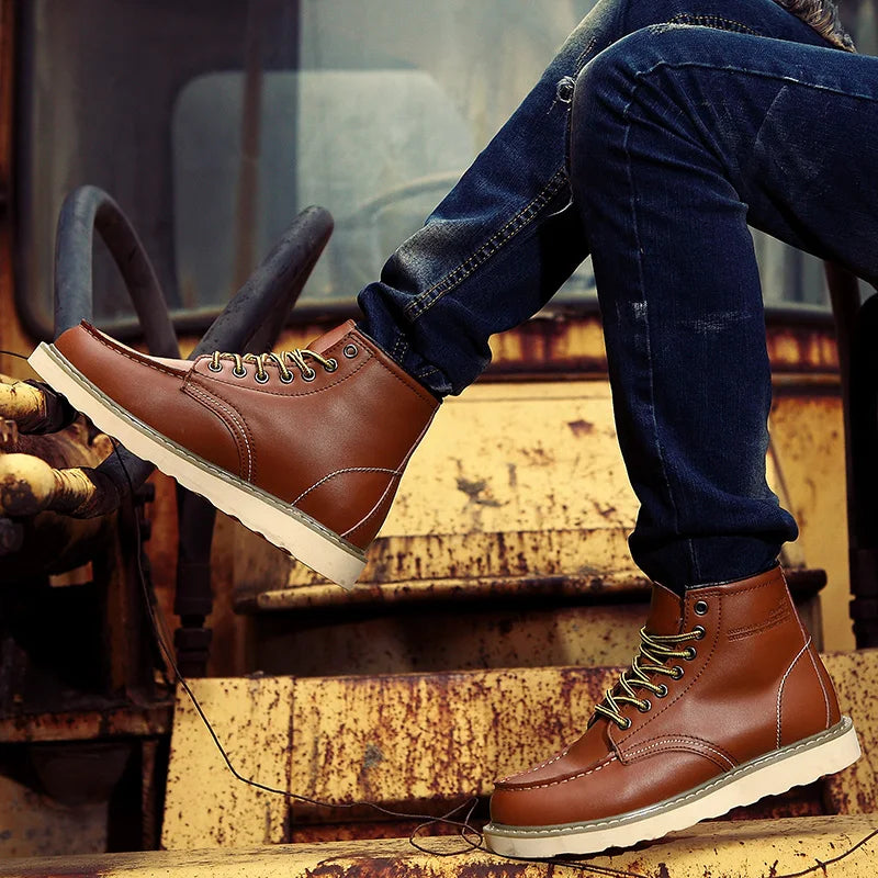 Lars™ | Leather Winter Boots