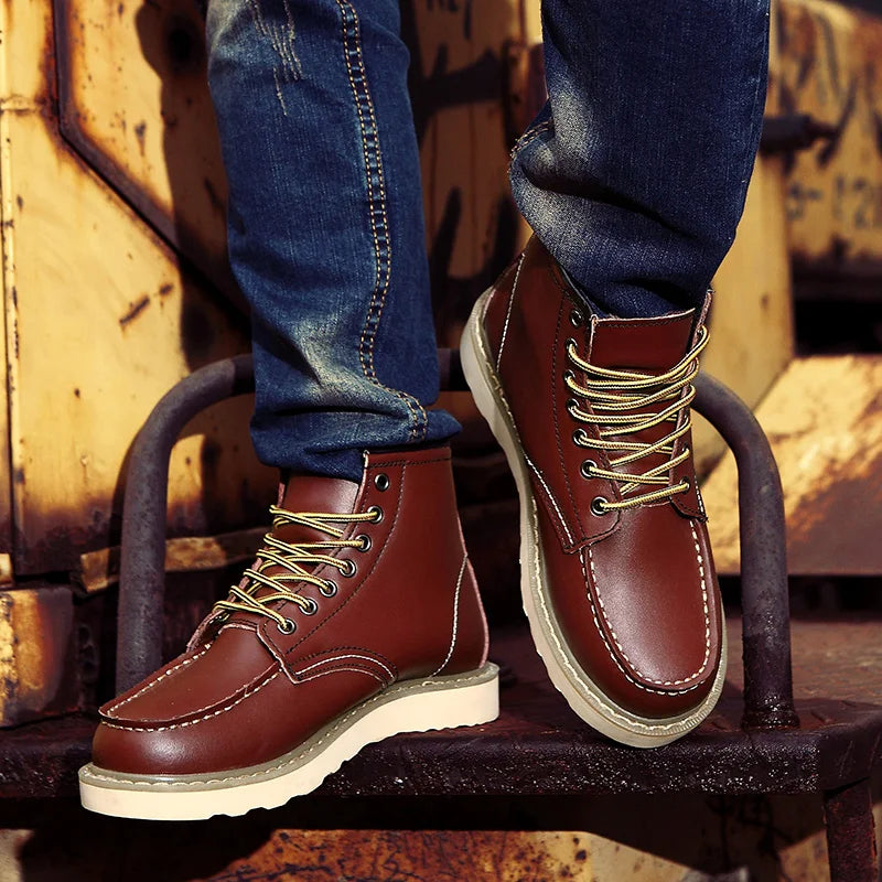 Lars™ | Leather Winter Boots