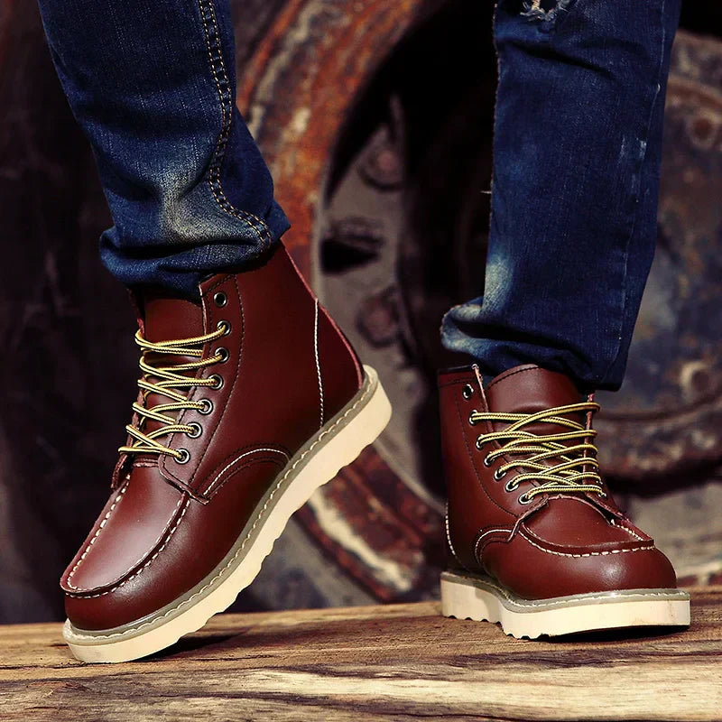 Lars™ | Leather Winter Boots